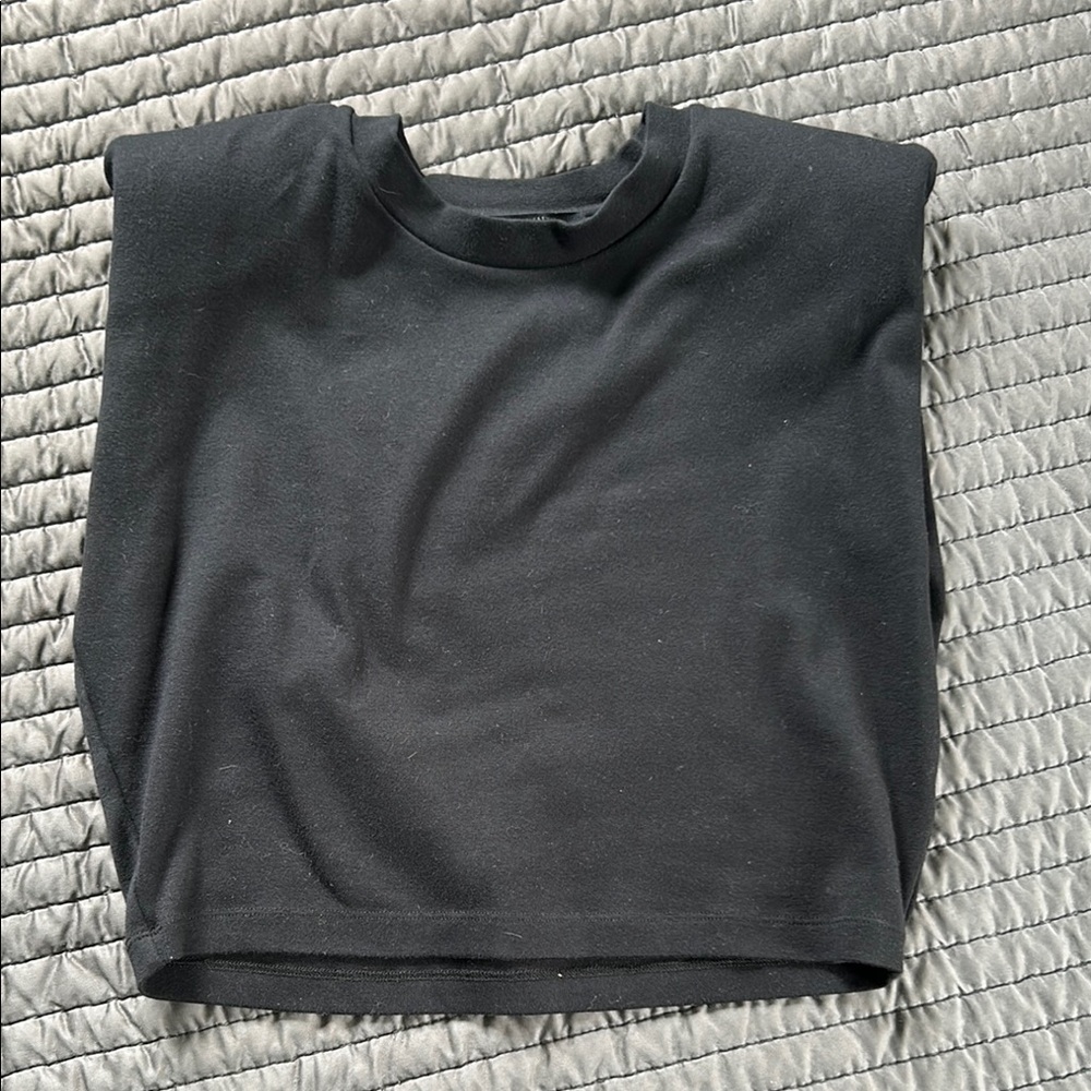 AllSaints Shoulder Pad Top